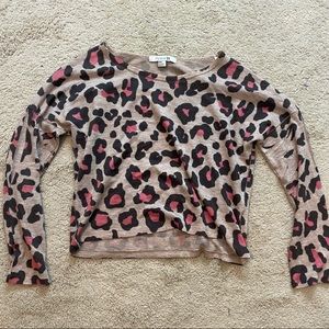 Leopard print long sleeve